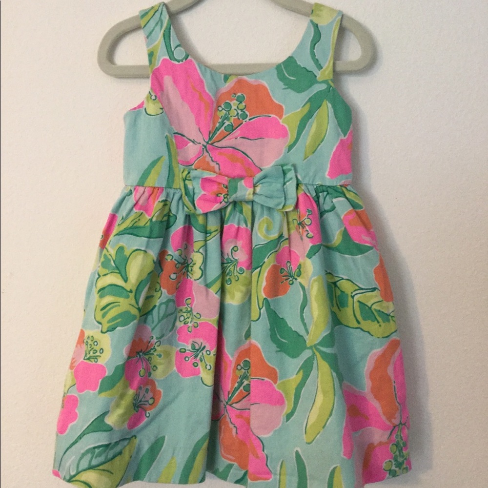 Lilly Pulitzer Dress little girls fit n flare